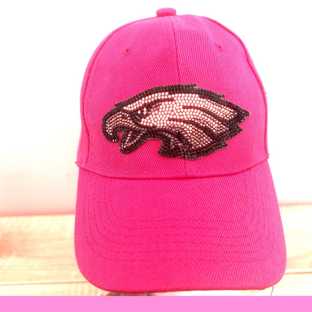 Customize rhinestone Philadelphia eagles hat!